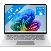Koop Microsoft Surface Laptop Copilot+ PC 15 Snapdragon X Elite / 16GB / 256GB Platinum - 196388280216